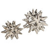 Urchin, Bright Silver, Large