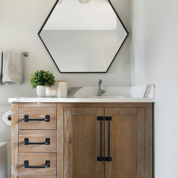 Artistic Loft Bathroom