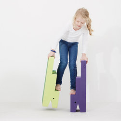 bObles Crocodile - Kids Step Stools And Stools