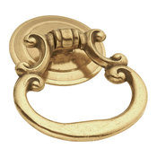 1-1/2 " Manor House Lancaster Hand Polished Bail Cabinet Pull P8018-LP