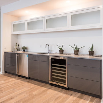 Erie Avenue Contemporary by Don Justice Cabinet Makers