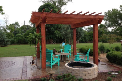 Asian patio photo in Other