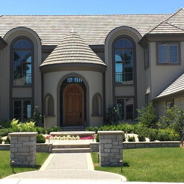 Before After French Chateau