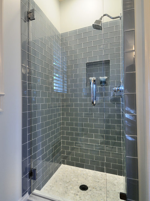 Carrera Marble Shower Houzz