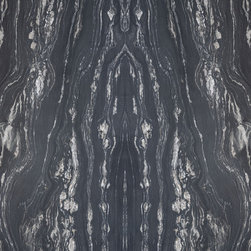 Belvedere Brushed Granite Slabs Bookmatch - Kitchen Countertops