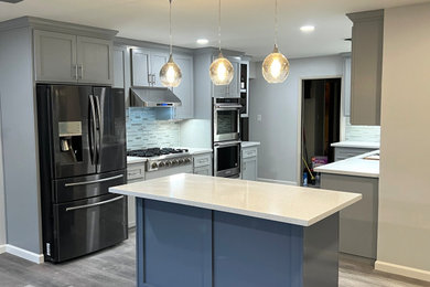 Inspiration for a transitional kitchen remodel in Other