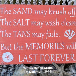 Handcrafted Beach House Decor Signs - Products