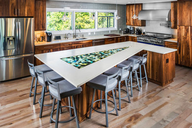 Kitchen - contemporary kitchen idea in Other