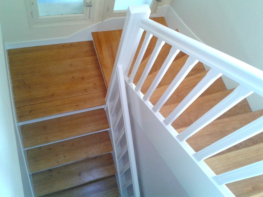 Mise en peinture d'escaliers