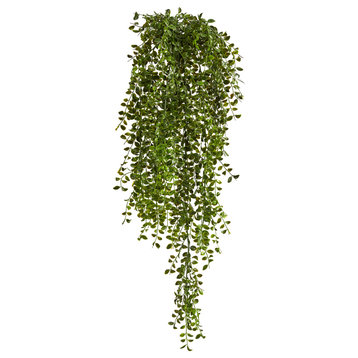 3' Gleditsia Artificial Bush Plant UV Resistant, Indoor/Outdoor, Set of 2