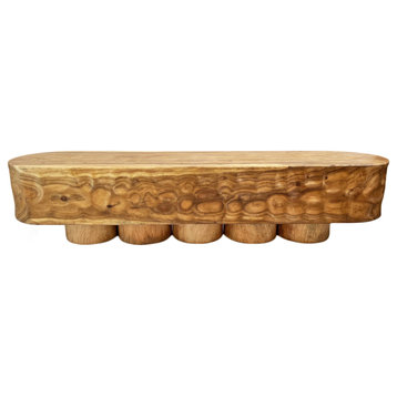 Katanga Wood Dimple Bench 2