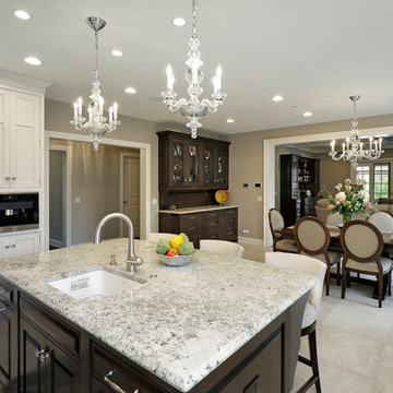 Expansive Island Perfect for Food Prep and Entertaining
