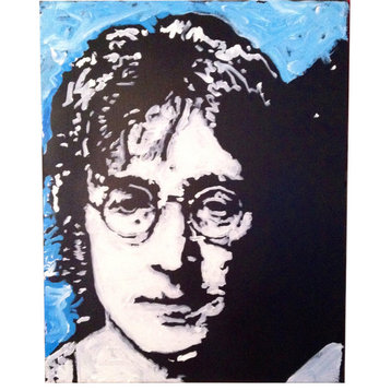 John Lennon Portrait Painting 16"x20" by Matt Pecson