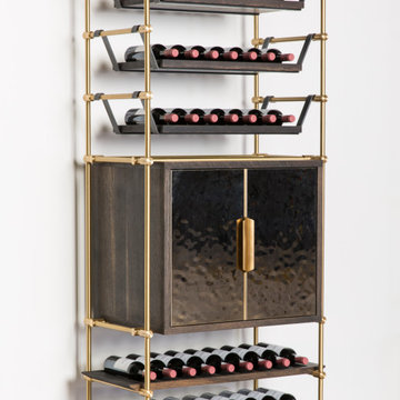 The Collector's Wine Unit with Bar Cabinet