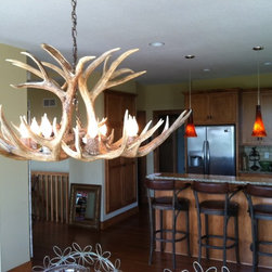 Hand Crafted Antler Chandeliers - Chandeliers