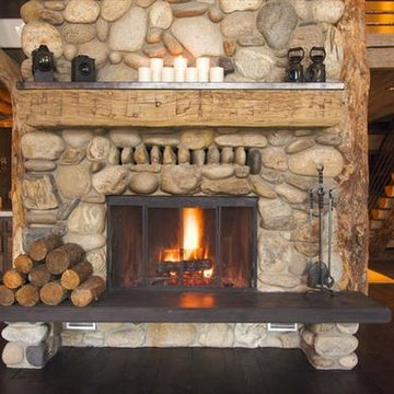 Rustic Refinement -- Living Room