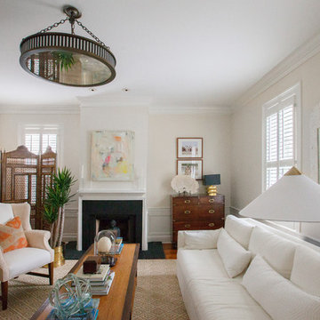 My Houzz: Updated 1830 Charleston House With Chic Vintage Style