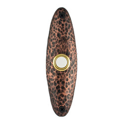 Hawk Hill Hardware - Hammered Doorell, Handmade Luxury Hardware, Copper - Doorbells And Chimes