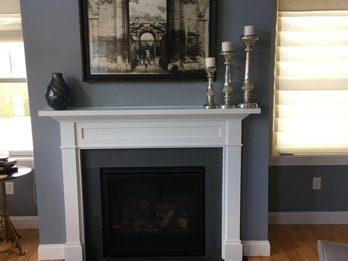 tall candle holders for fireplace mantel