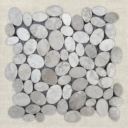 SURYA - Ivory | 12" x 12" | Marble Mosaic - Mosaic Tile
