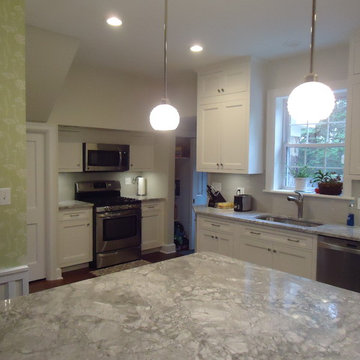 Kitchen-clean fresh and modern