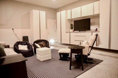 Inspiration for a timeless garage remodel in Seattle