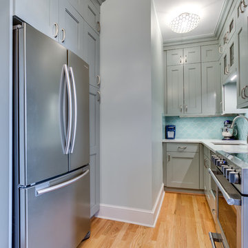 Historic D.C. Condo Kitchen