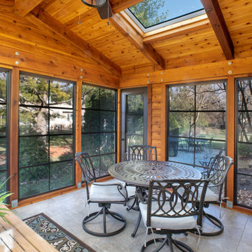 Columbus Kitchen Extended Addition Three Season Room