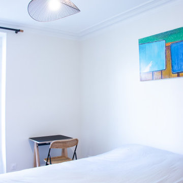 Rénovation complète appartement 38m2 Paris 18ème