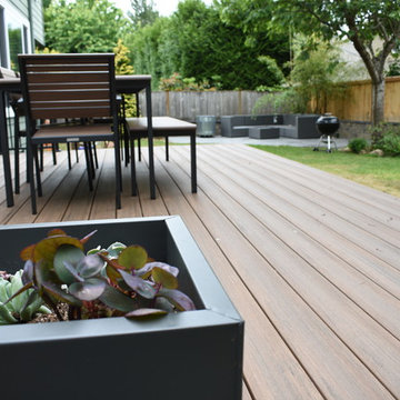 Modern Deck Install in New Castle, Bellevue