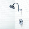 Essen Single-Handle Shower Faucet, Brushed Nickel