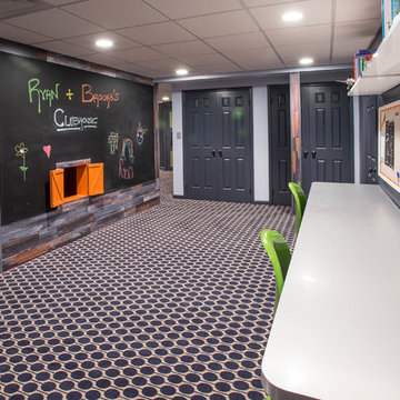 Bold and Creative Kid's Play Room