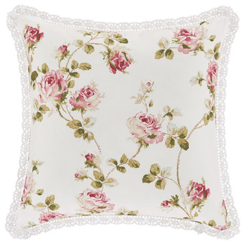 Royal Court Rosemary 16'' SQ Decorative Throw Pillow