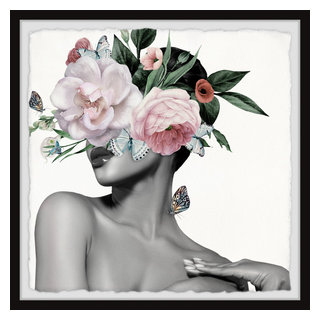 Oliver Gal 'LV Petals' Fashion and Glam Wall Art Canvas Print