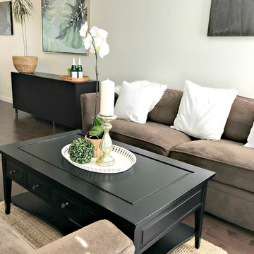 Tropical Accent Condo Remodel- Edmonton