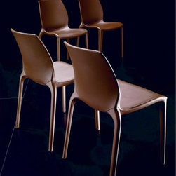 Bontempi - Hidra Chair (Eco-leather, Set of 2) - Dining Chairs