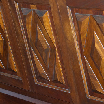 Custom Mahogany Library