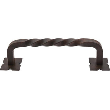 Top Knobs m1245-8 Twist 8 Inch Center to Center Appliance Pull - Patina Rouge