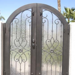 Courtyard & Pedestrain Gates - Home Fencing And Gates