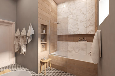 Дизайн ванной комнаты. Частное домовладение г. Ставрополь