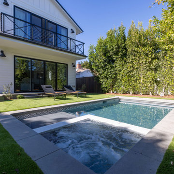 Custom Modern Pool & Landscape