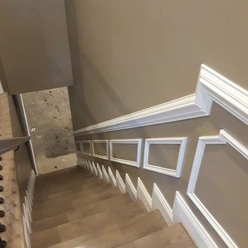 New carpentry and paint job