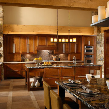 Rustic Stone Kitchen