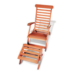 Relaxation chair and footrest - Bathroom Accessories