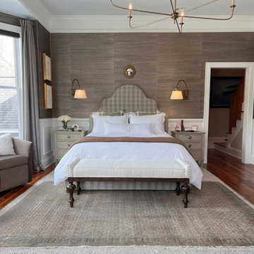 Modern Coastal Cottage Principal Bedroom