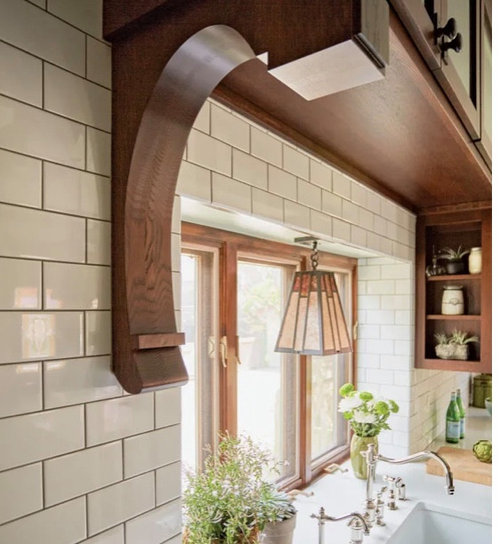 Backsplash grout and where/how to end question
