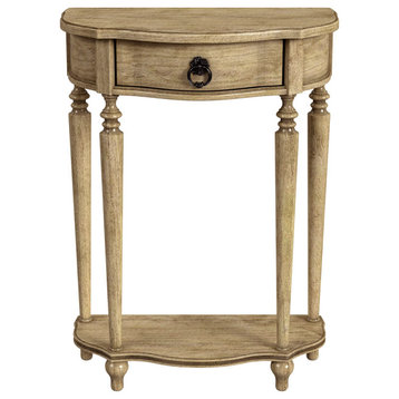 Ashby Painted Console Table, Winter Forest, Beige