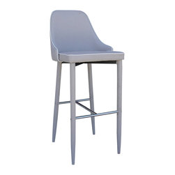 Waverley Barstool in Fremantle Stone - Bar Stools And Counter Stools