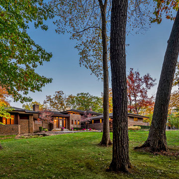 Asian Infused Prairie Style Home