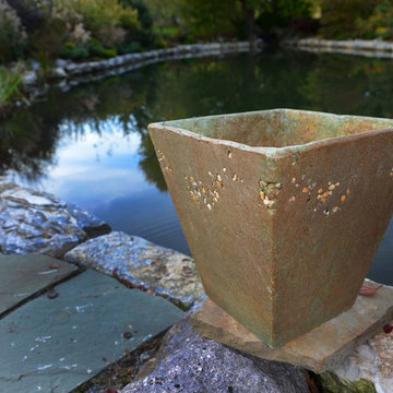 Elements - pots, planters, window boxes, chiminea